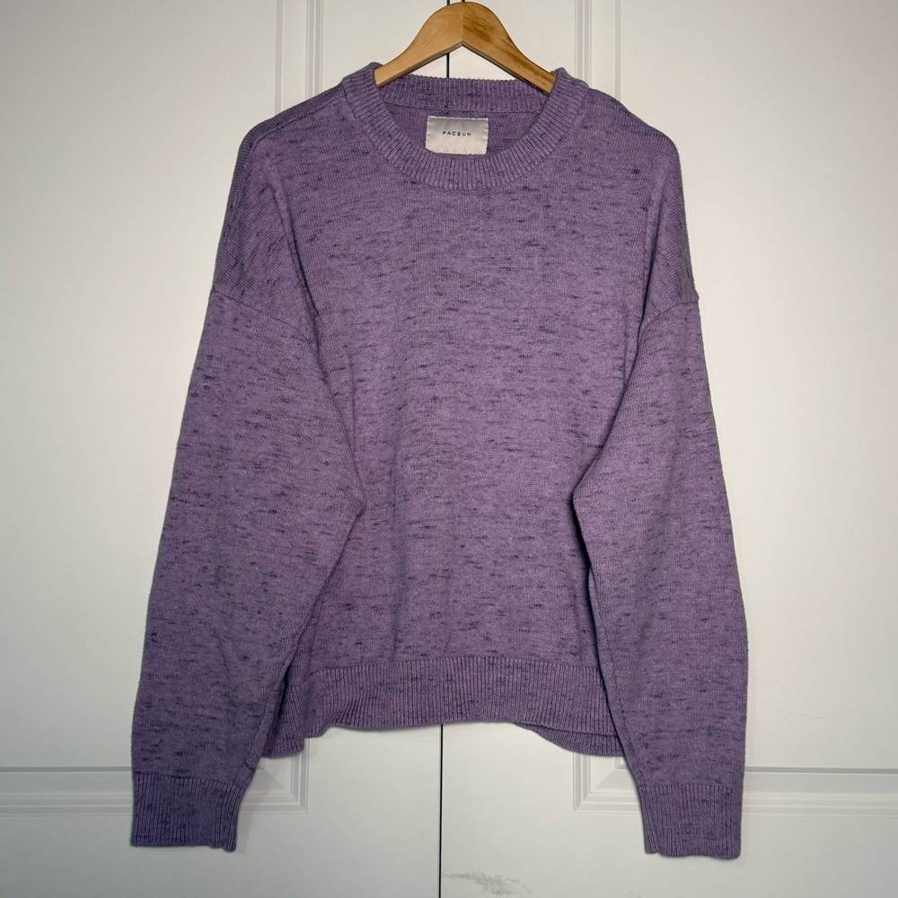 PacSun Lavender Knit Sweater